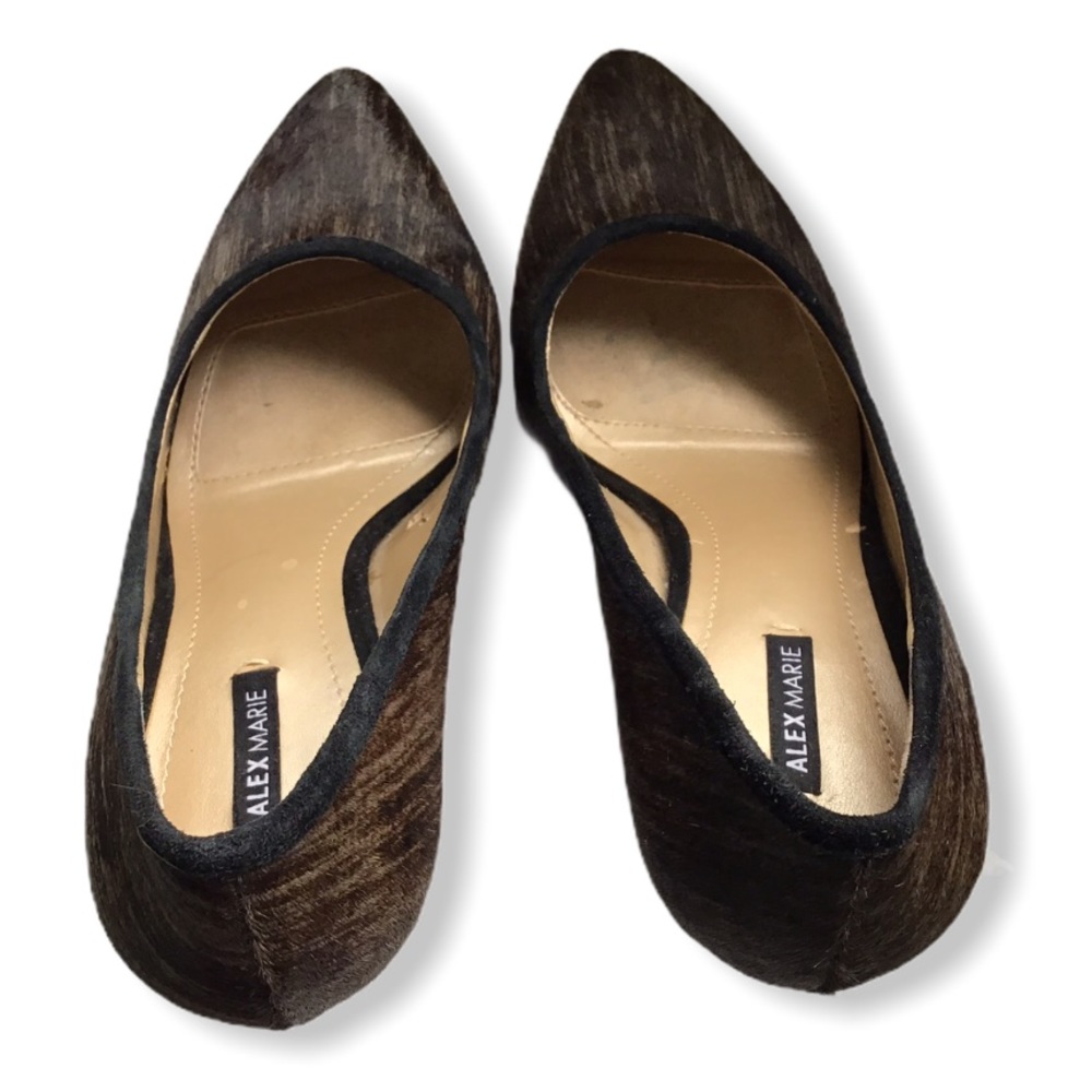 Alex Marie EUC Calf Hair Heels 9M Alex Marie Shoes Dressy - Picture 4 of 7